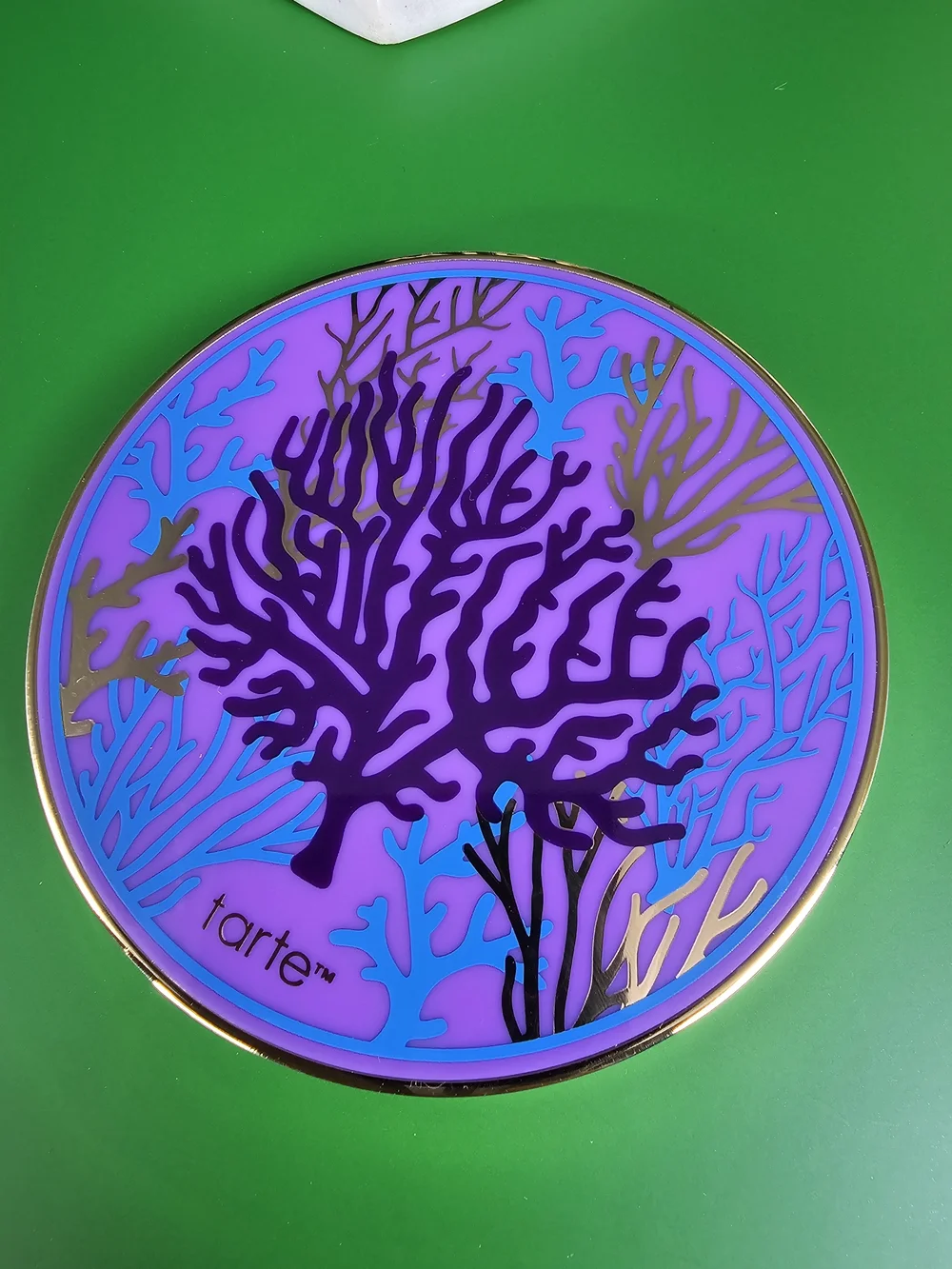tarte Purple Coral Decorative Compact